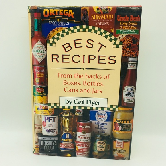 1979 VTG BEST RECIPES from the backs of Boxes, Bottles, Cans, Jars COOKBOOK - Picture 1 of 6